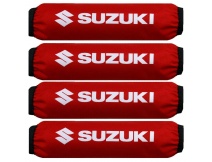 Skarpety na amortyzatory Suzuki czerwone